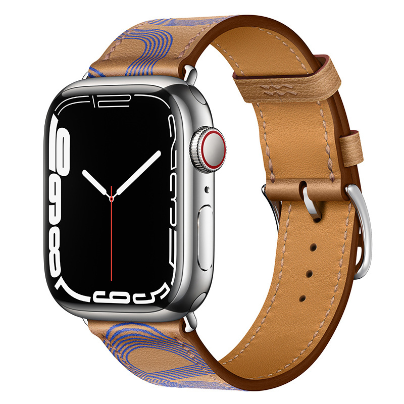 Marvelle aito nahkaranneke Apple Watchille — sopii 220 mm:n ranteisiin - Desfino