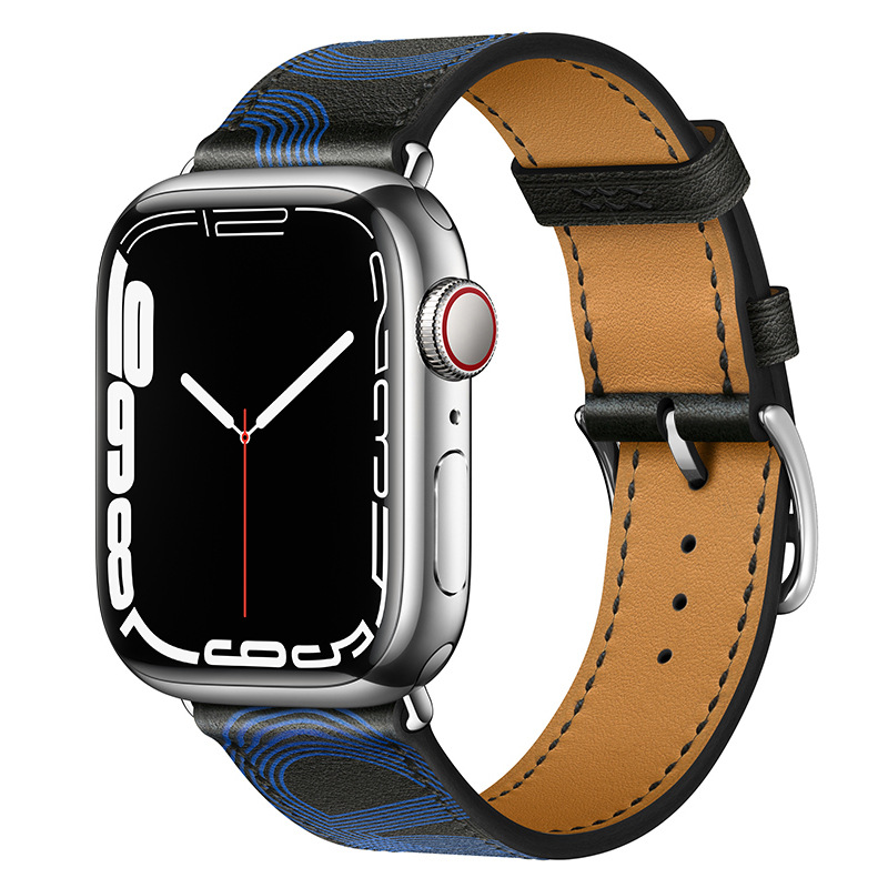 Marvelle aito nahkaranneke Apple Watchille — sopii 220 mm:n ranteisiin - Desfino