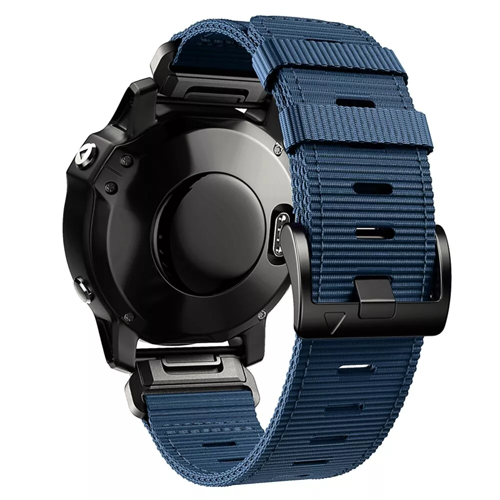 Correa de nailon Rivaro, cierre de seguridad — Fenix 6X/6 Pro/8/7/7X/5/5X Plus - Desfino