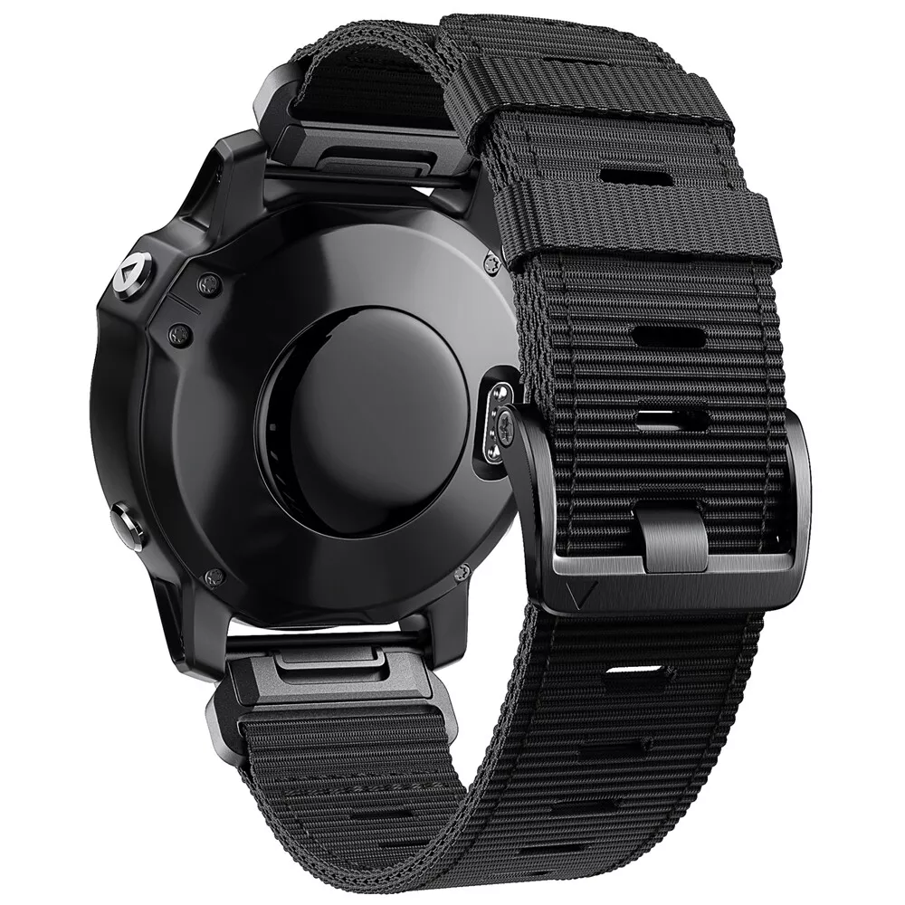 Correa de nailon Rivaro, cierre de seguridad — Fenix 6X/6 Pro/8/7/7X/5/5X Plus - Desfino