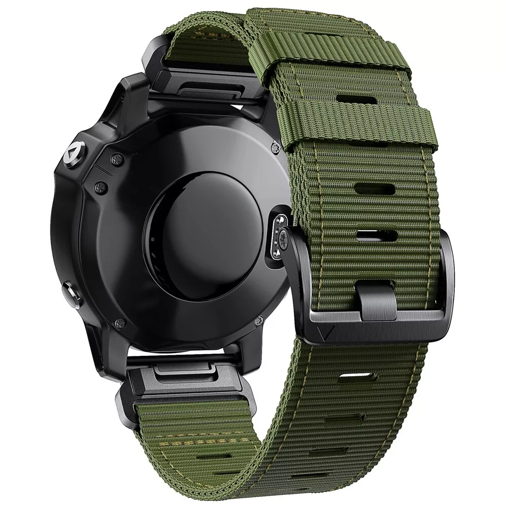 Correa de nailon Rivaro, cierre de seguridad — Fenix 6X/6 Pro/8/7/7X/5/5X Plus - Desfino