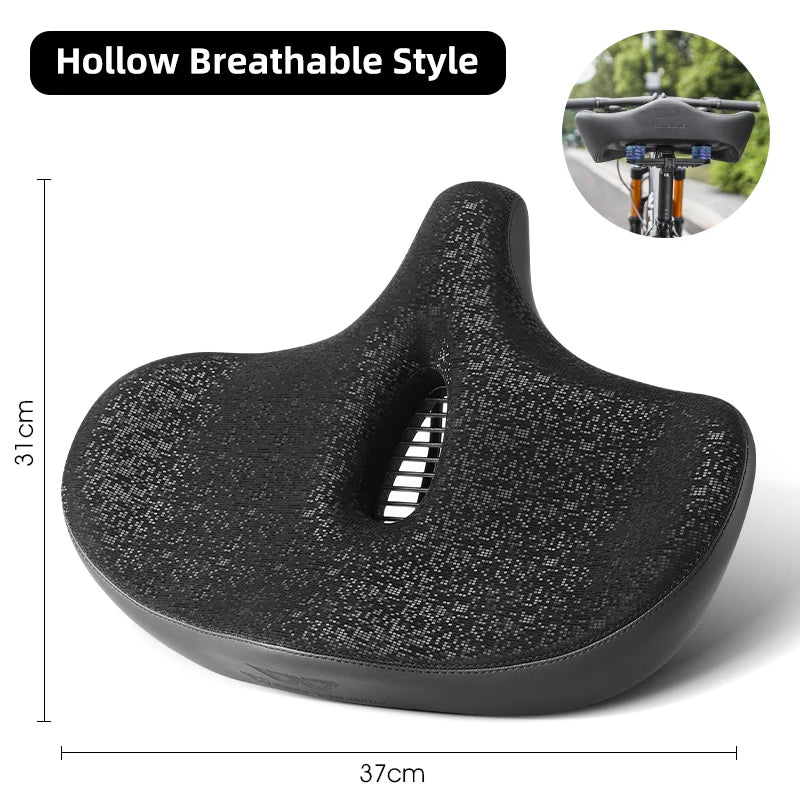 Široké ergonomické sedlo SummitRide pro horská a městská kola - Desfino