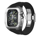 AstraGuard Apple Watch Ultra Titanium Case and Fluor Rubber Band Kit