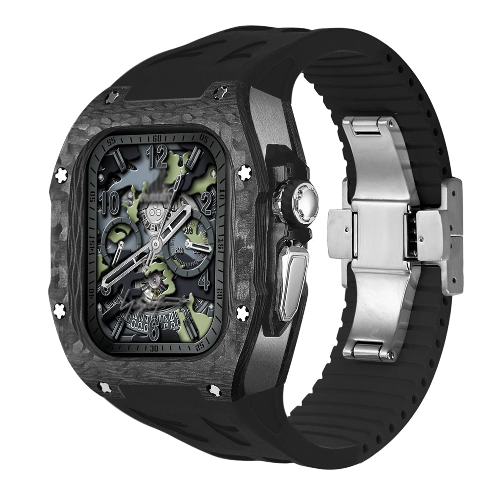 Kit de carcasa de fibra de carbono de conversión para Apple Watch Ultra Novex - Desfino