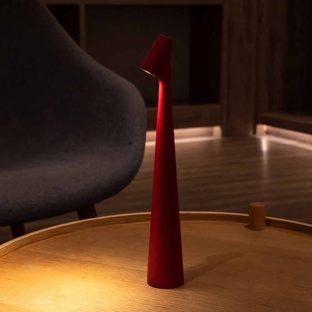 Lampada da tavolo LED ricaricabile Nordic — Luce d'accento senza fili - Desfino