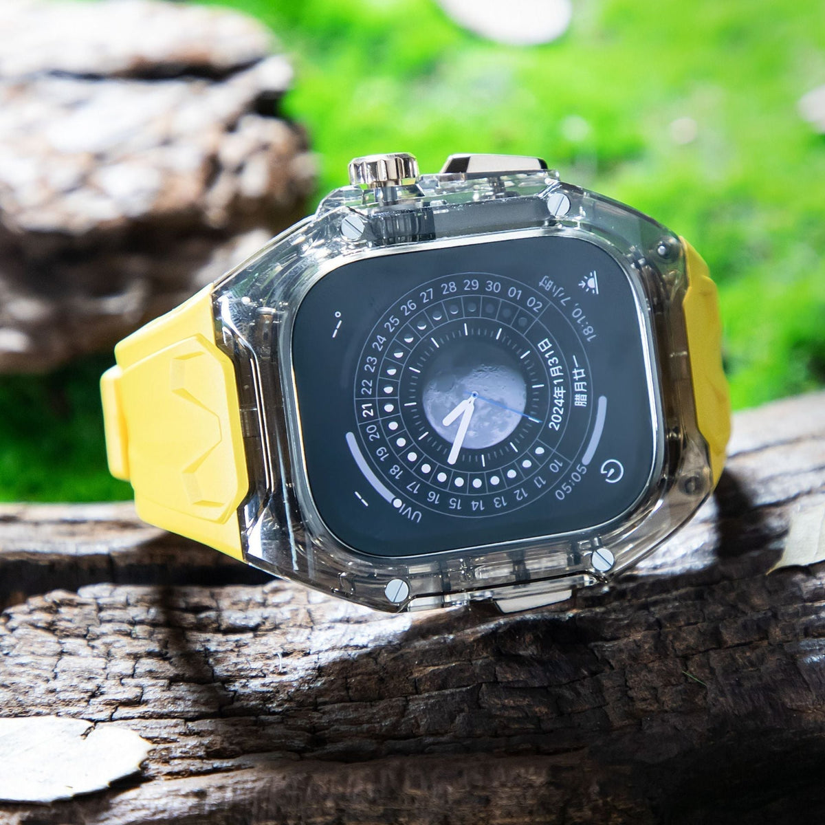 Pouzdro Glacia Series pro Apple Watch — ochrana proti poškrábání a nárazům - Desfino