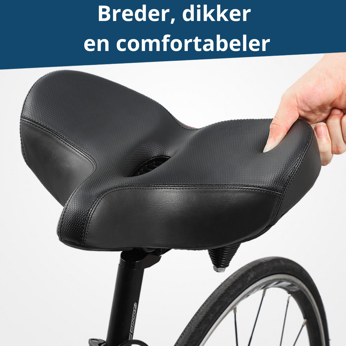 Orion gelsete til sykkel - støtdemping og ergonomisk støtte - Desfino