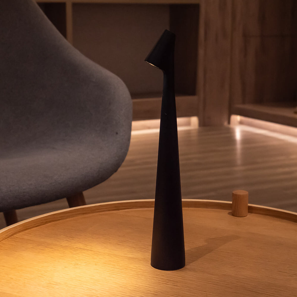 Lampada da tavolo LED ricaricabile Nordic — Luce d'accento senza fili - Desfino