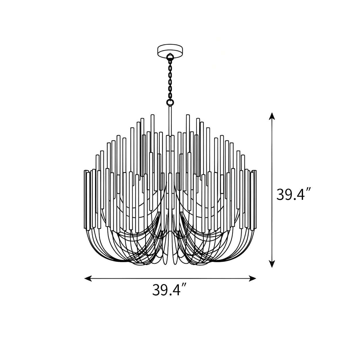 Twiggy Chandelier for Dining Room | Desfino