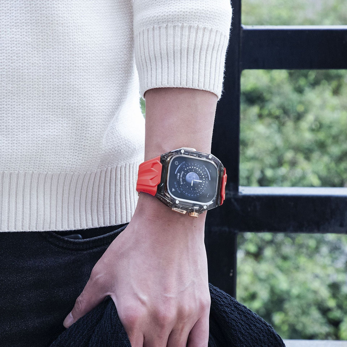 Pouzdro Glacia Series pro Apple Watch — ochrana proti poškrábání a nárazům - Desfino