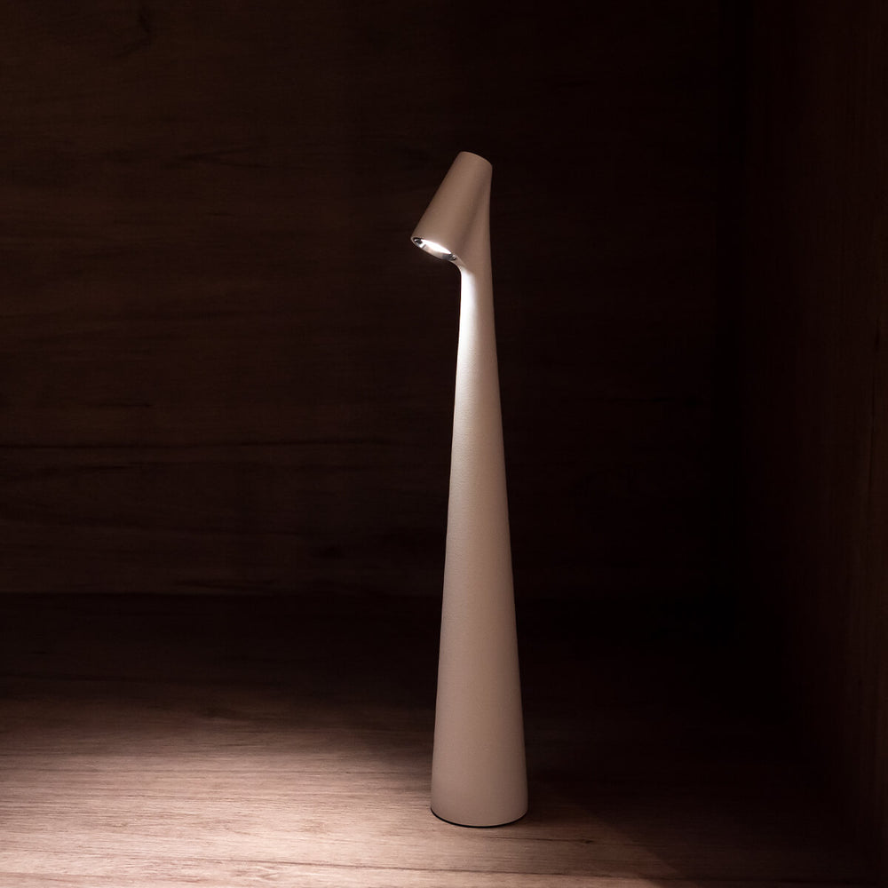 Lampada da tavolo LED ricaricabile Nordic — Luce d'accento senza fili - Desfino