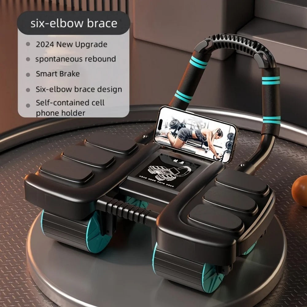 CorePulse Automatische Rebound-Bauchrolle — Integrierte Ellbogenpolster - Desfino
