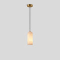 Modern All Copper Spanish Alabaster Pendant Light | Desfino