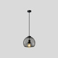 Smoky Grey Glass Pendant Light | Desfino