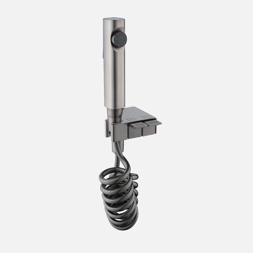 AquaKey Handheld-Bidetsprayer – Verstellbar, wandmontierter Kupferkörper - Desfino