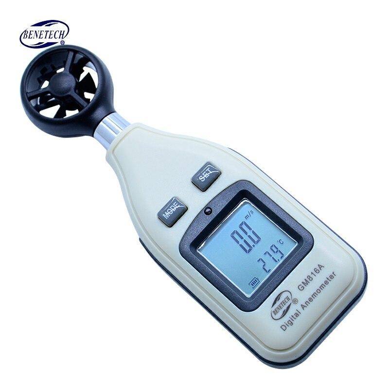 ZephyrPro-tuulimittari — kädessä pidettävä taustavalaistu LCD-anemometri | Desfino