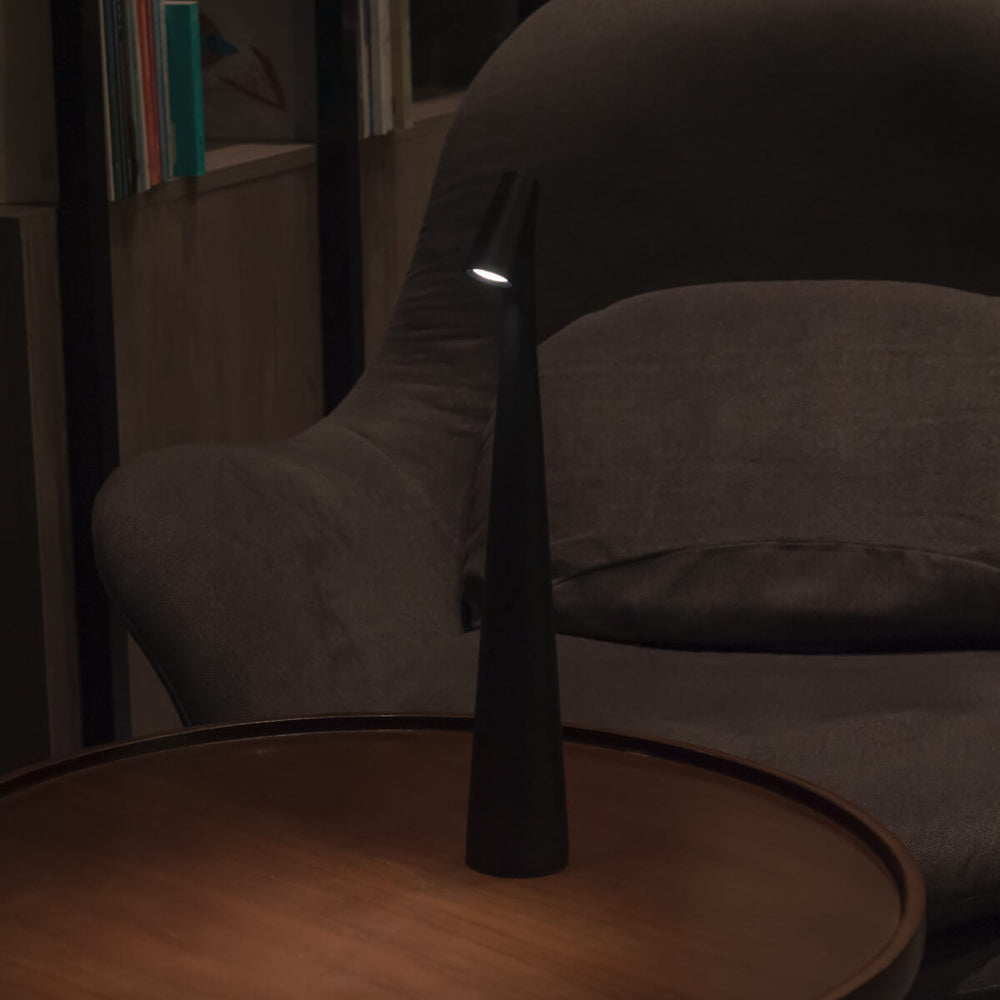 Lampada da tavolo LED ricaricabile Nordic — Luce d'accento senza fili - Desfino