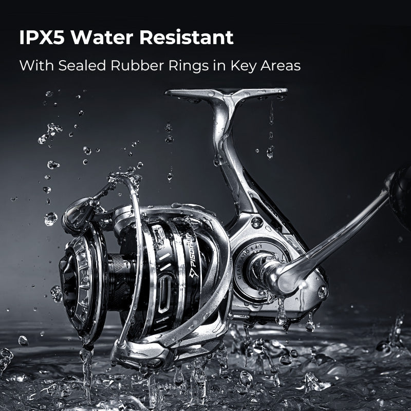 Piscifun NautiX Saltwater Spinning Reel — Aluminum Body & Carbon Rotor | Desfino