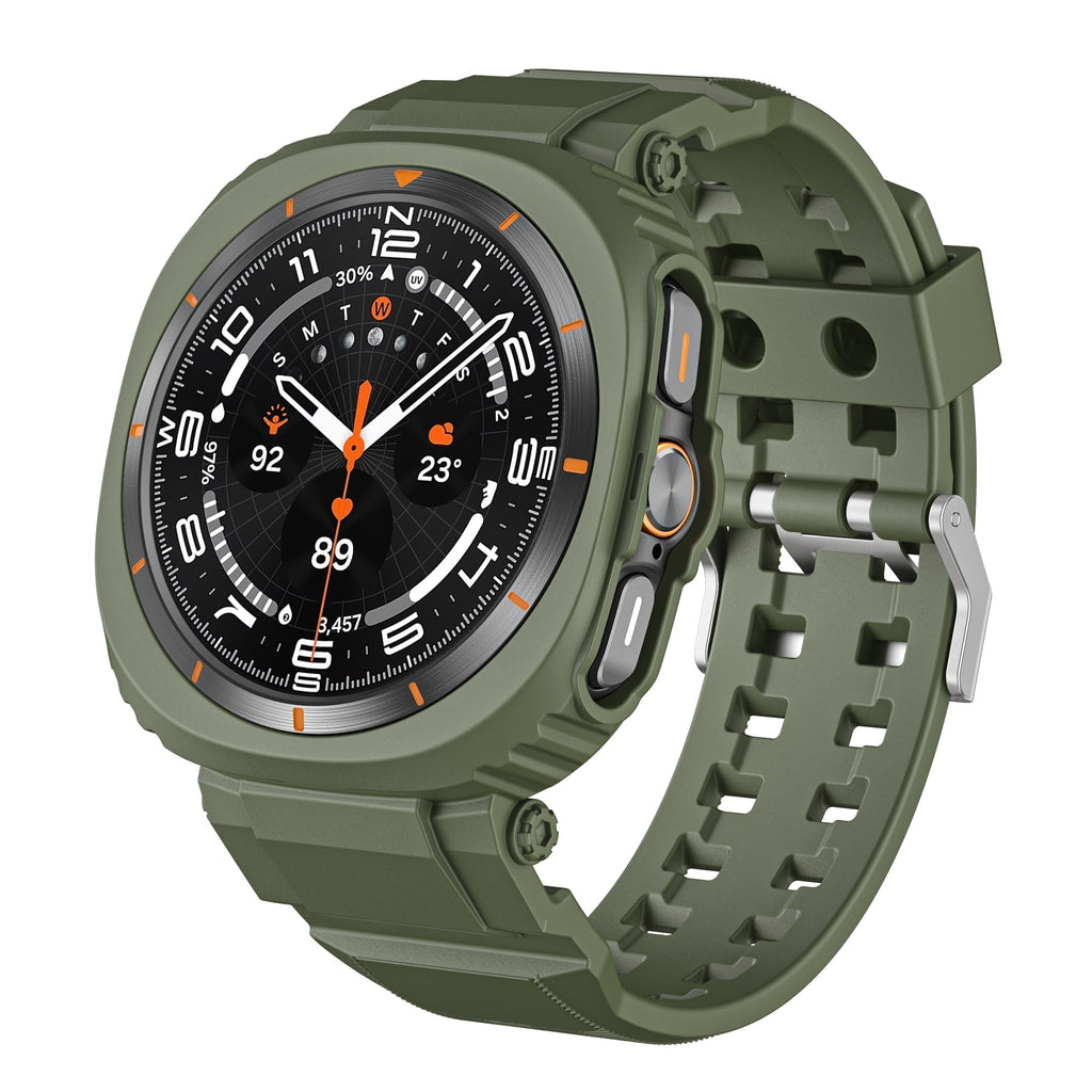 FlexTone 运动 TPU 表带和表壳——Samsung Galaxy Watch Ultra 47mm 防护套