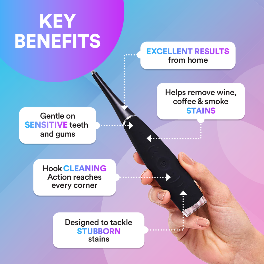 超声波洁牙器 — 每分钟12,000次脉冲 - Desfino