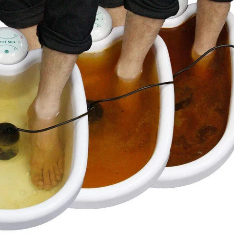 VitaPulse 20-minutowa jonowa kąpiel stóp — system oczyszczający - Desfino