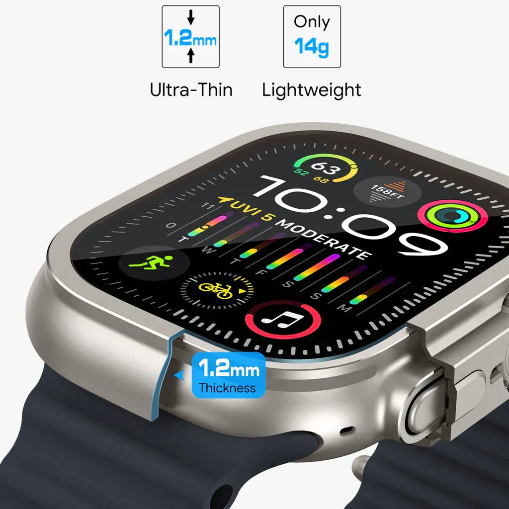 Custodia in lega di alluminio TrailGuard per Apple Watch — Protezione robusta - Desfino