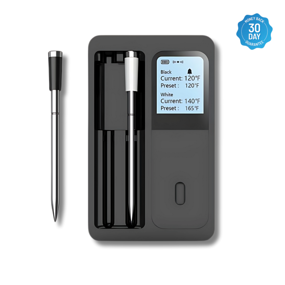 Smart trådlös köttermometer - övervakning via Bluetooth och Wi-Fi-app - Desfino