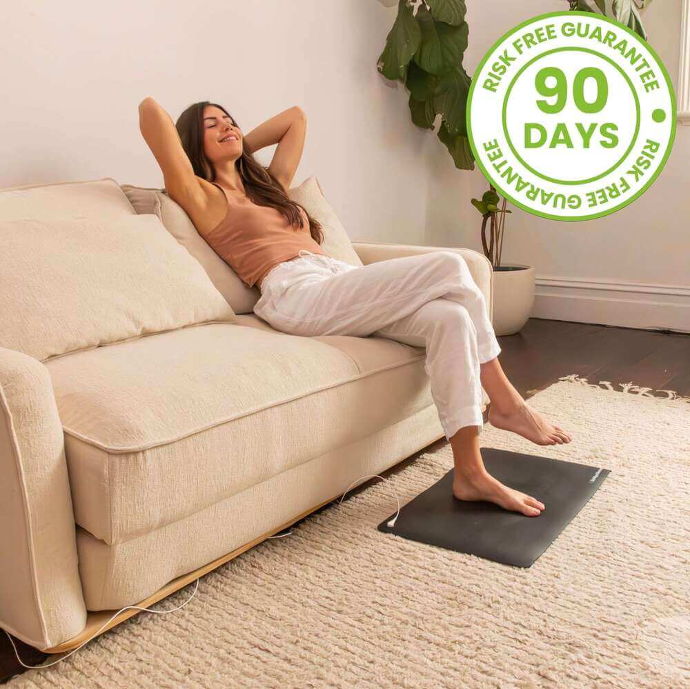 Tapis de mise à la terre conducteur pour intérieur — tapis de earthing pour la relaxation - Desfino