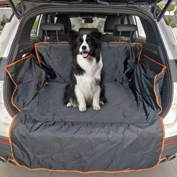 Panier de voiture pour chien, pour chiens moyens et grands — Rehausseur rembourré de sécurité, base antidérapante - Desfino