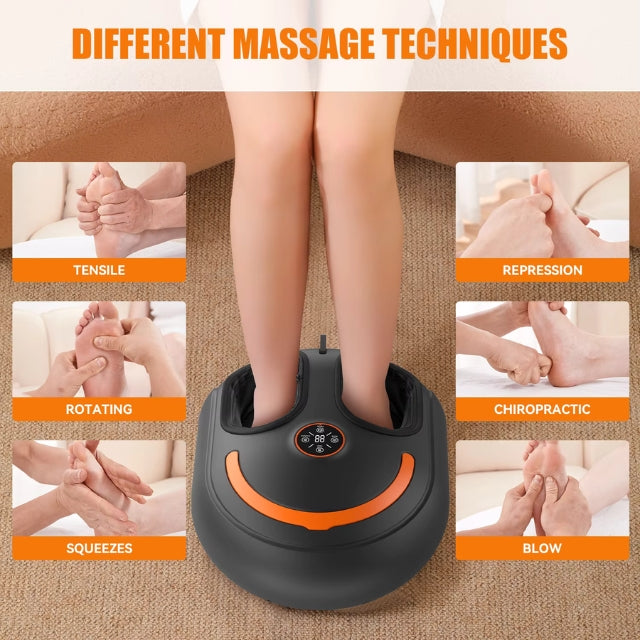 Soluna beheiztes 360-Grad-Fußmassagegerät — 4 Modi, 5 Intensitätsstufen - Desfino