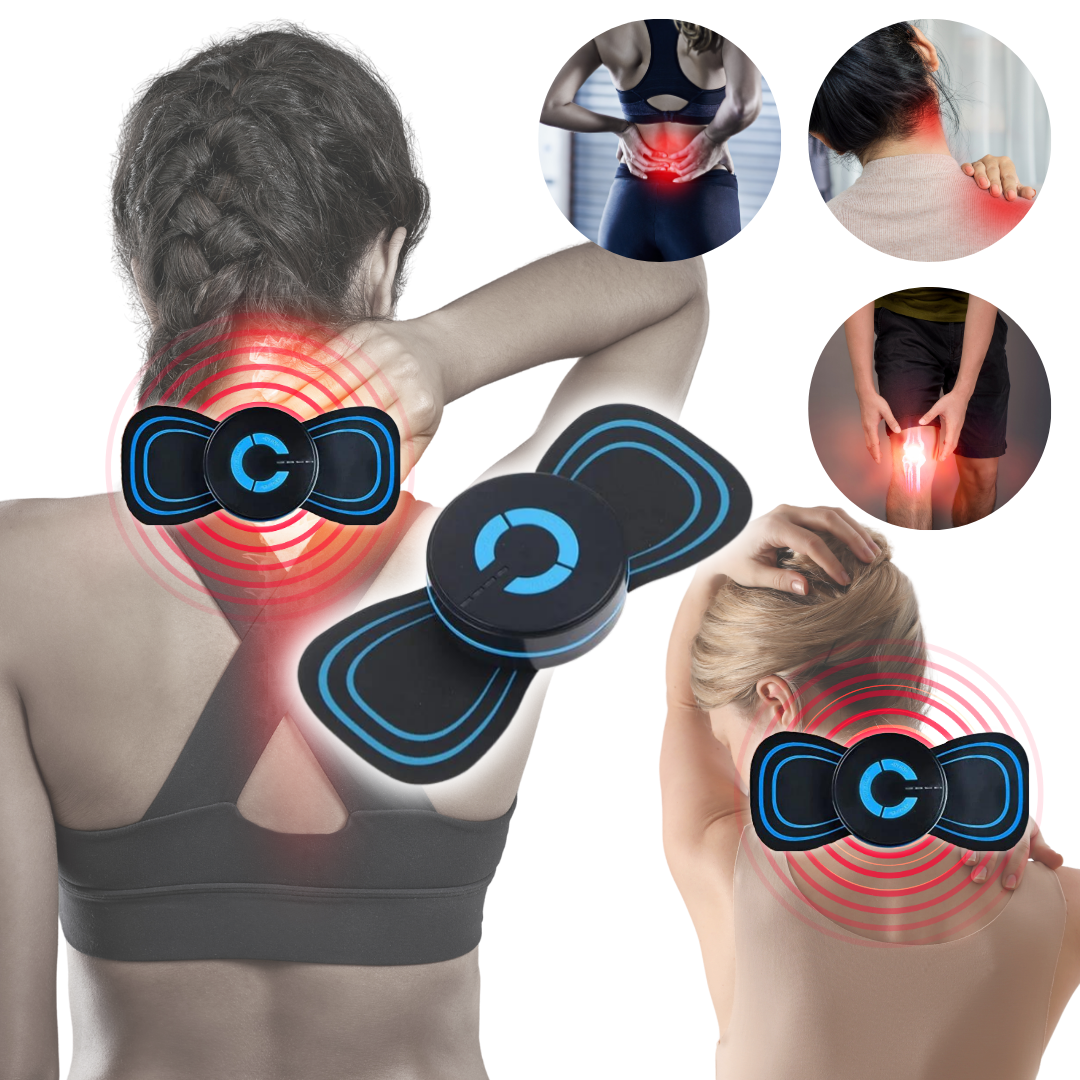 Vellora DeepPulse-massagerare med värme — EMS-muskelvärk lindring - Desfino
