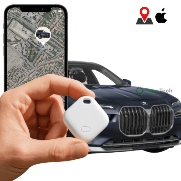 Rastreador GPS para coche iOS — En tiempo real, IP67, sin suscripción | Desfino