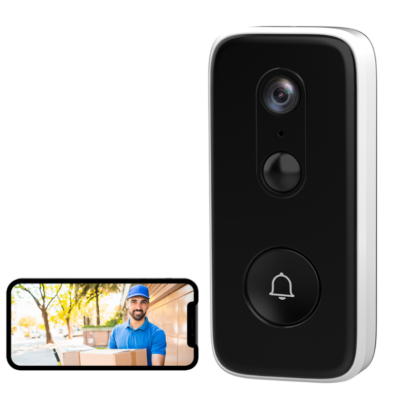 Bezdrátový chytrý videotelefon LumenGate 3MP — upozornění přes WiFi - Desfino
