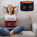 NovaHeat Adjustable Heated Back Belt for Lower Back Relief | Desfino