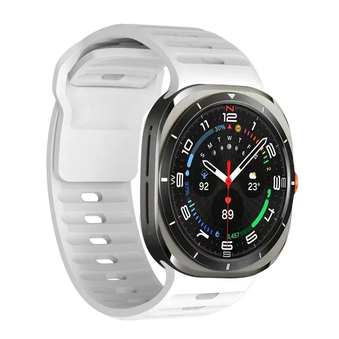 Kirrean Galaxy Watch Ultra -silikoniranneke — joustava, napakasti istuva - Desfino