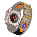 Kirra pleciony nylonowy pasek do zegarka Apple Watch — regulowany pasek 26 mm - Desfino
