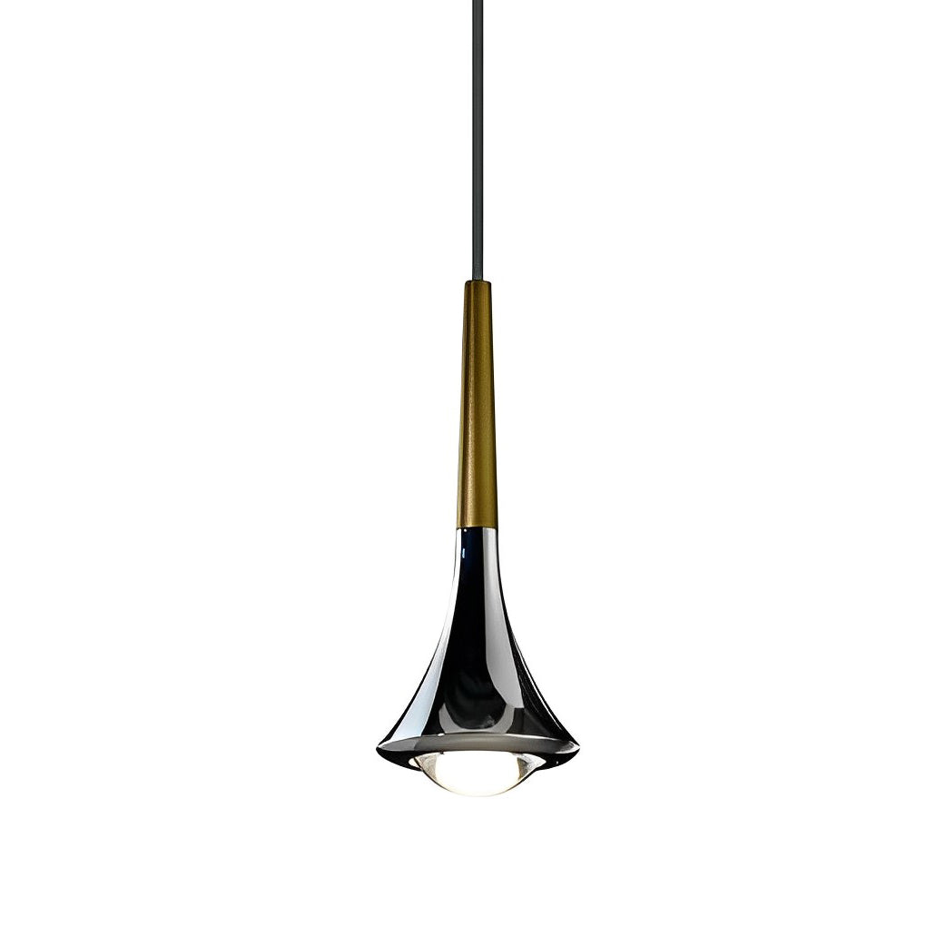 Suspension LED en forme de goutte d’eau LumenAria 9W — Escalier nordique, blanc chaud 3000K - Desfino