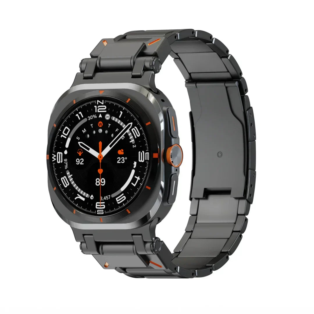 Voyager Titanarmband für die Samsung Galaxy Watch Ultra — 140–240 mm - Desfino