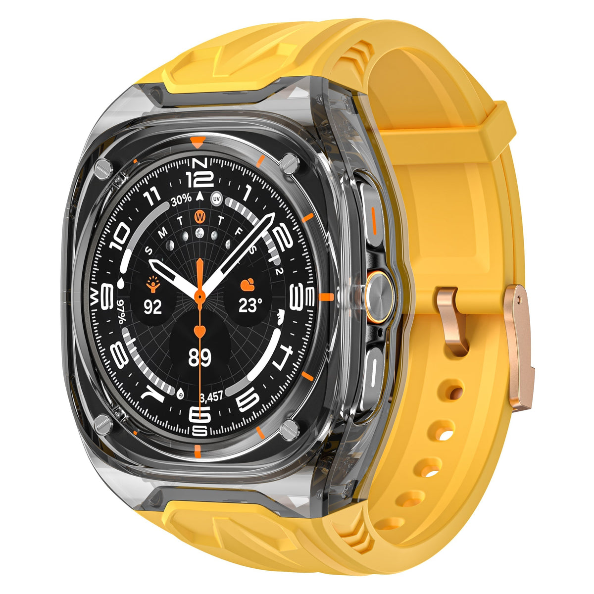 GlacierGuard Series Schutzhülle & Armband — Samsung Watch 7 Ultra 47mm - Desfino