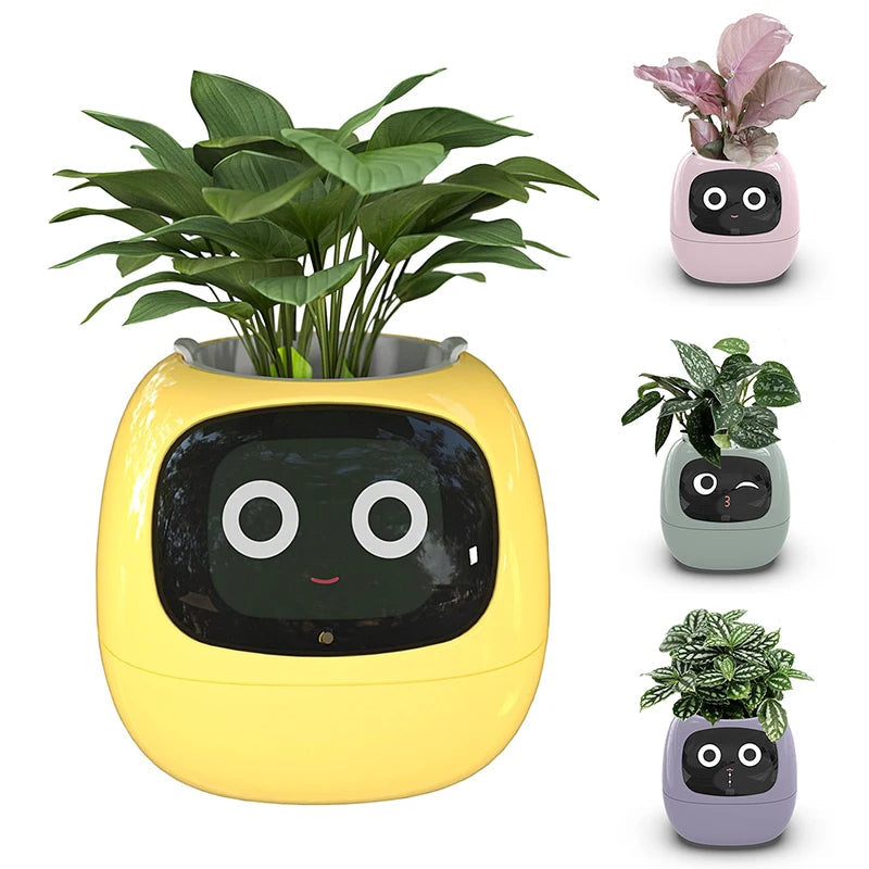 NexaGrow smart plantekrukke — 7 sensorer, AI-styret plantepleje - Desfino