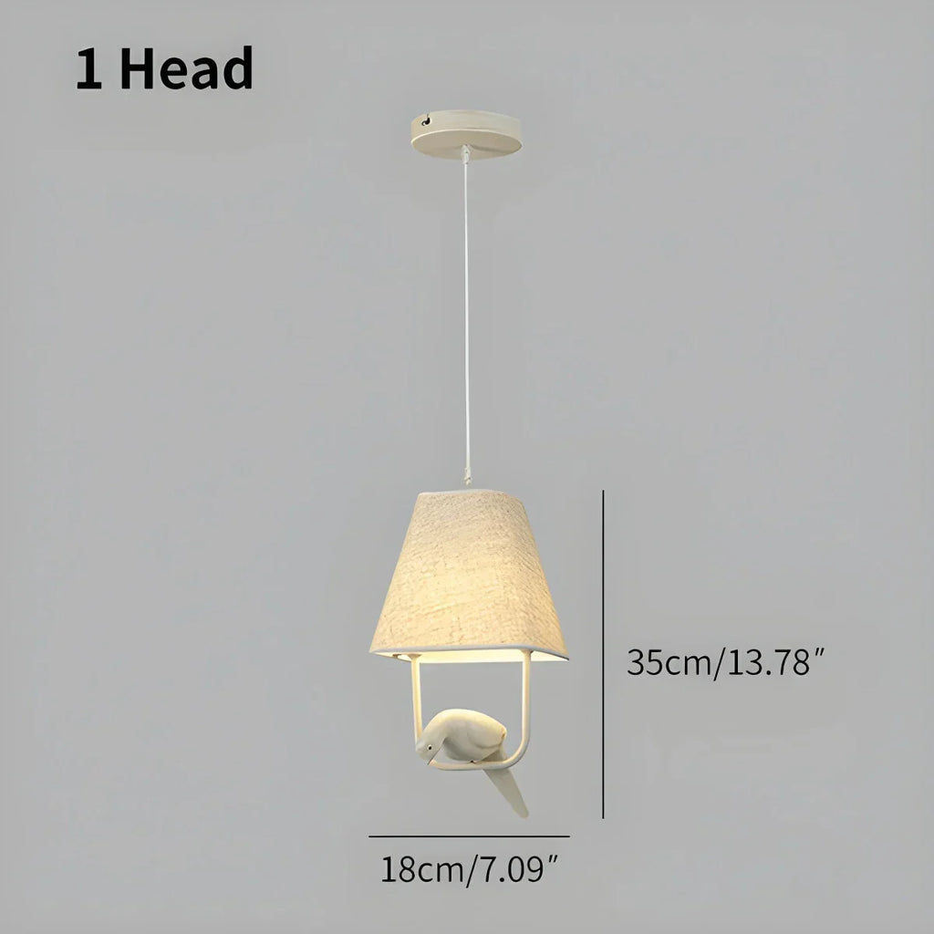 Nordic Bird Pendant Light for Living Room Bedroom | Desfino