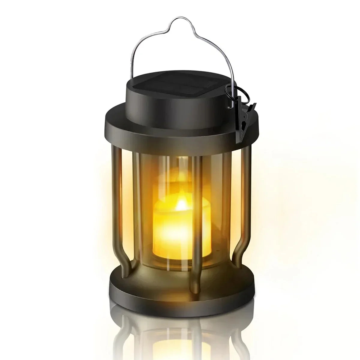 Solar Flameless Candle Lantern Hanging Light | Desfino