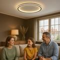 Nordhavn skandinavisk dimbar LED-taklampa — varmvit - Desfino