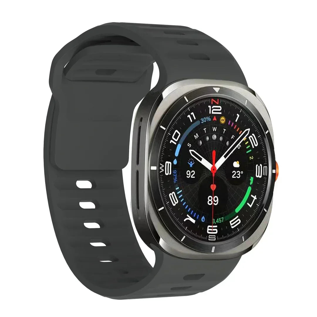 Kirrean Galaxy Watch Ultra -silikoniranneke — joustava, napakasti istuva - Desfino