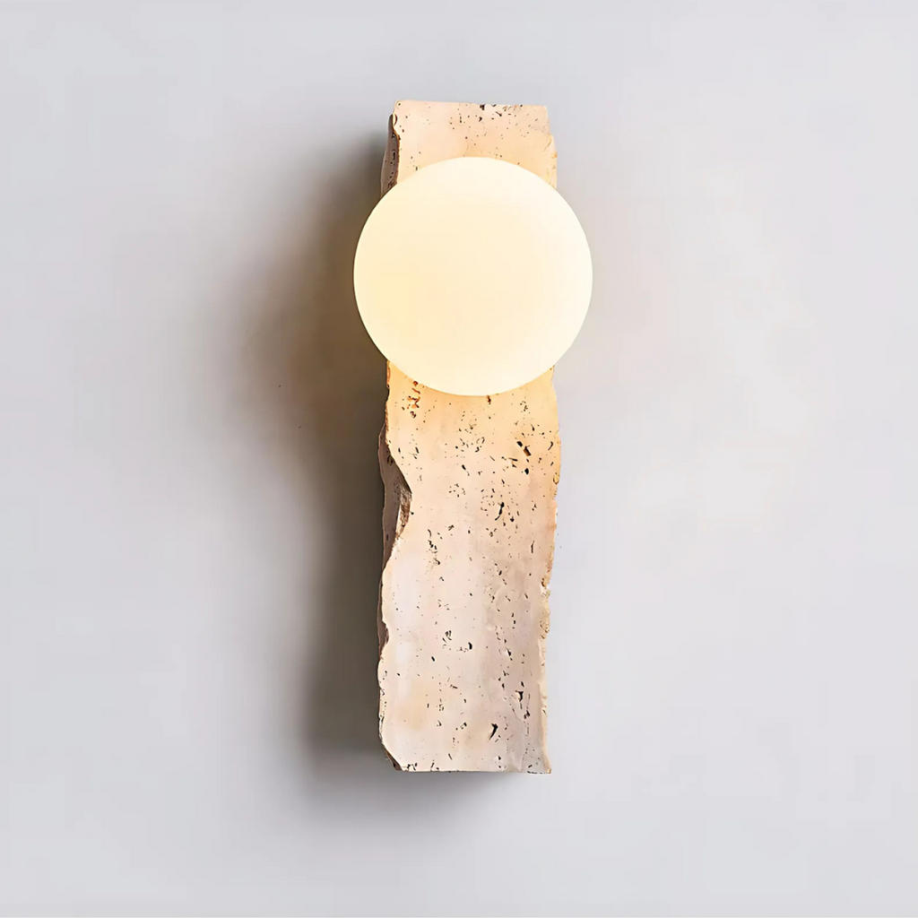 Orion G9 LED Light — Handcrafted Stone Wall Sconce - Desfino