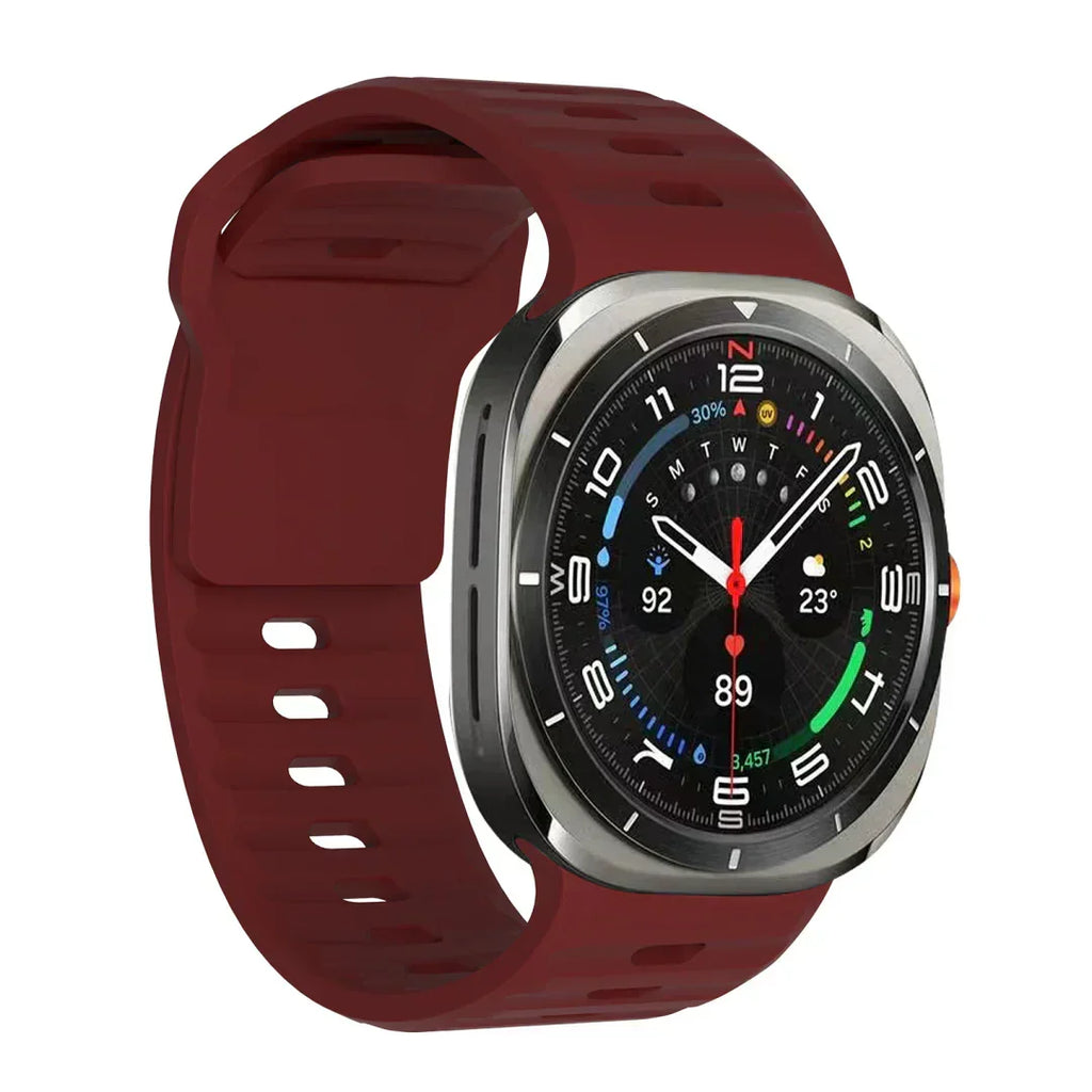 Kirrean Galaxy Watch Ultra -silikoniranneke — joustava, napakasti istuva - Desfino