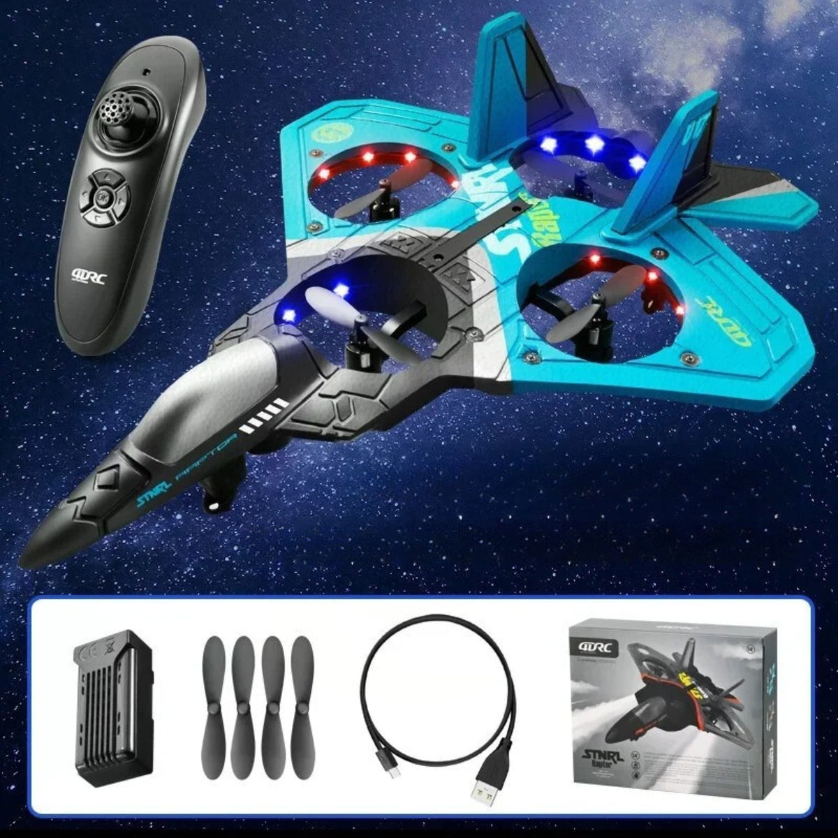 SkyWing RC repülőgép — gravitációérzékelős vezérlés kezdőknek - Desfino
