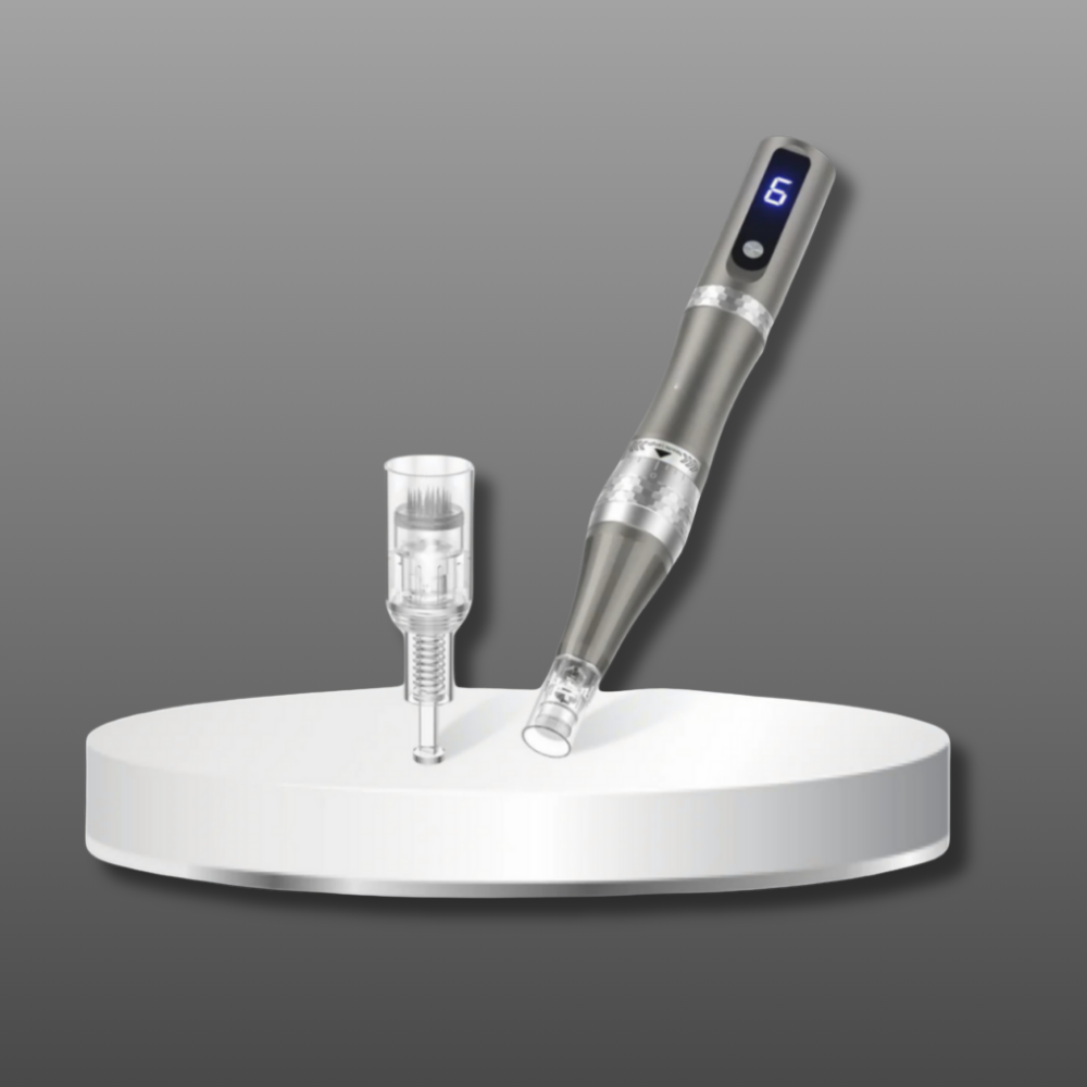 Lápiz recargable de microneedling — cartucho nanoespiral, renovación de la piel - Desfino