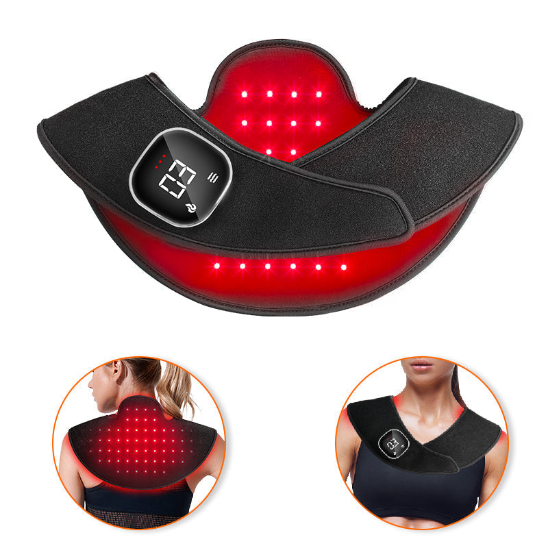 Tragbare Rotlichttherapie-Schulterbandage – 660nm und 850nm - Desfino