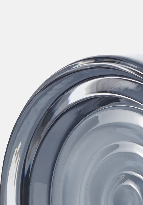 Applique da parete per esterni IP65 in vetro temperato Liora Ripple - Desfino